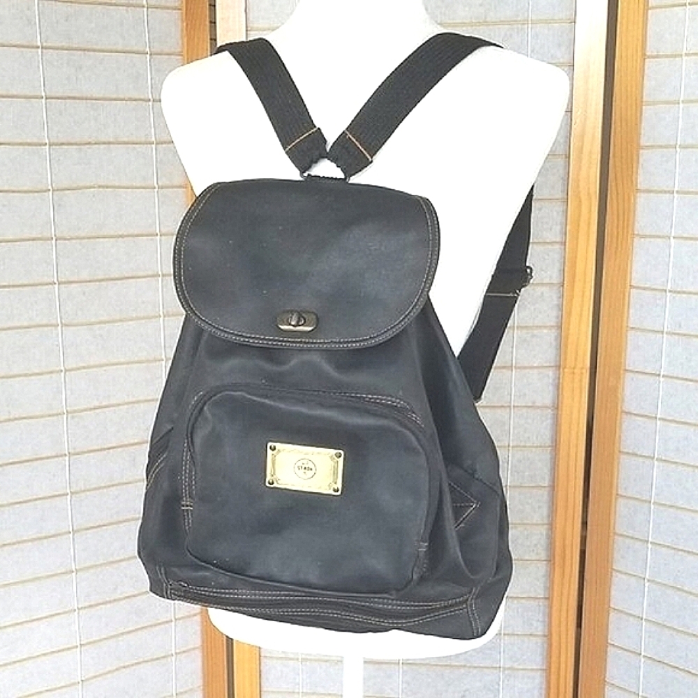 Chocolate Brown Backpack Stroh Austrian Rum Adjustable Straps AZO Free